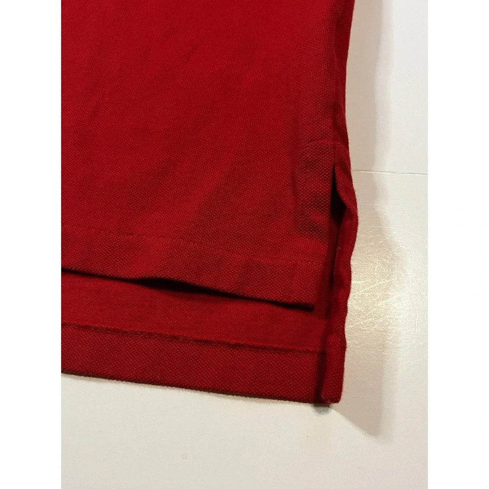 Vintage Polo Ralph Lauren 90s Crest Golf Shirt Size Small Red